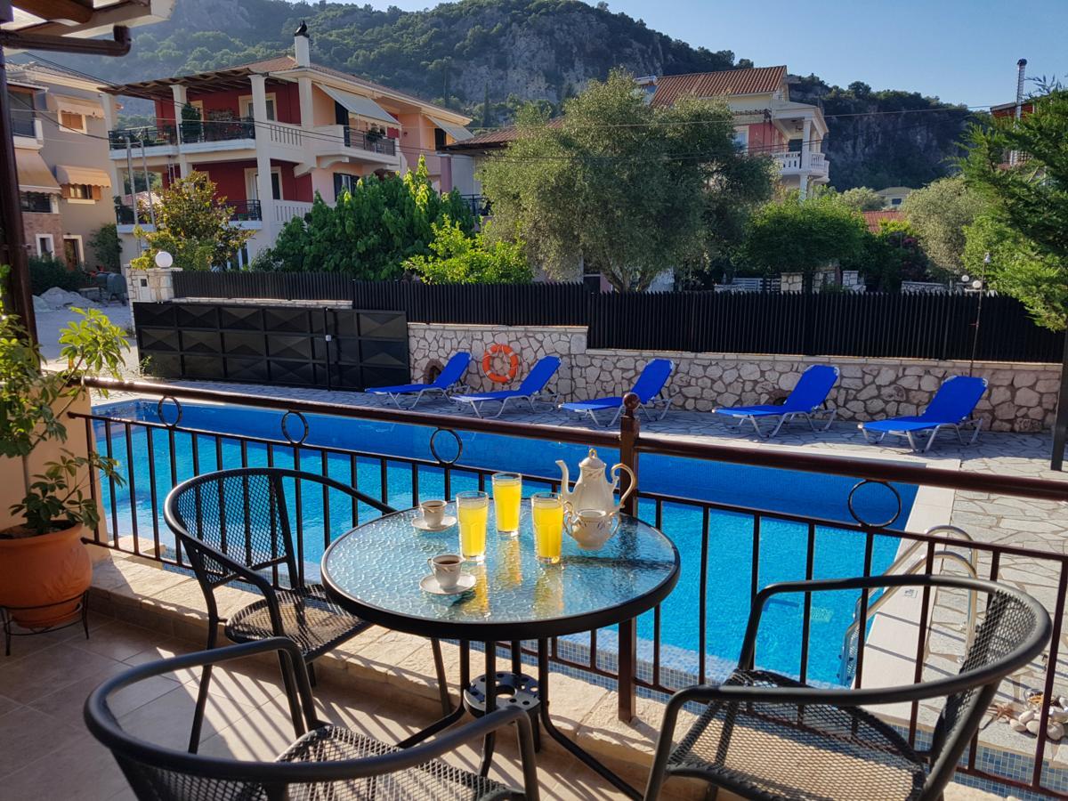 Alkionis Pool View Apartments Lefkáda المظهر الخارجي الصورة