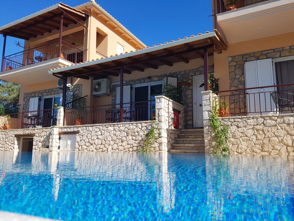 Alkionis Pool View Apartments Lefkáda المظهر الخارجي الصورة