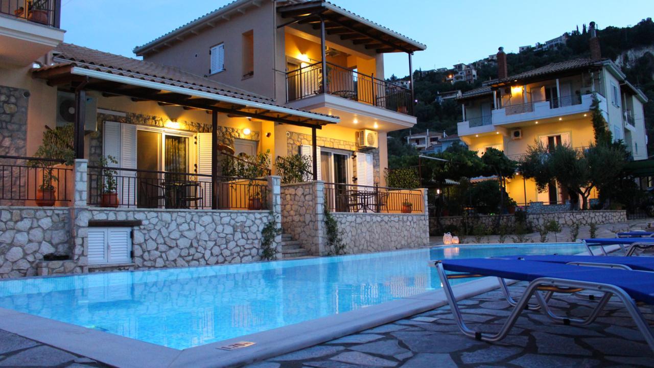 Alkionis Pool View Apartments Lefkáda المظهر الخارجي الصورة