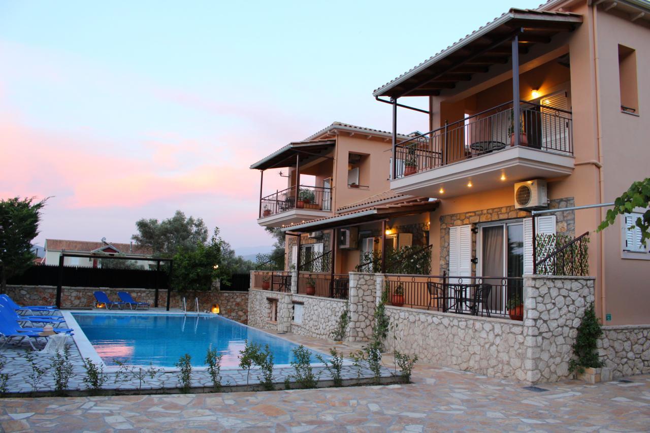 Alkionis Pool View Apartments Lefkáda المظهر الخارجي الصورة