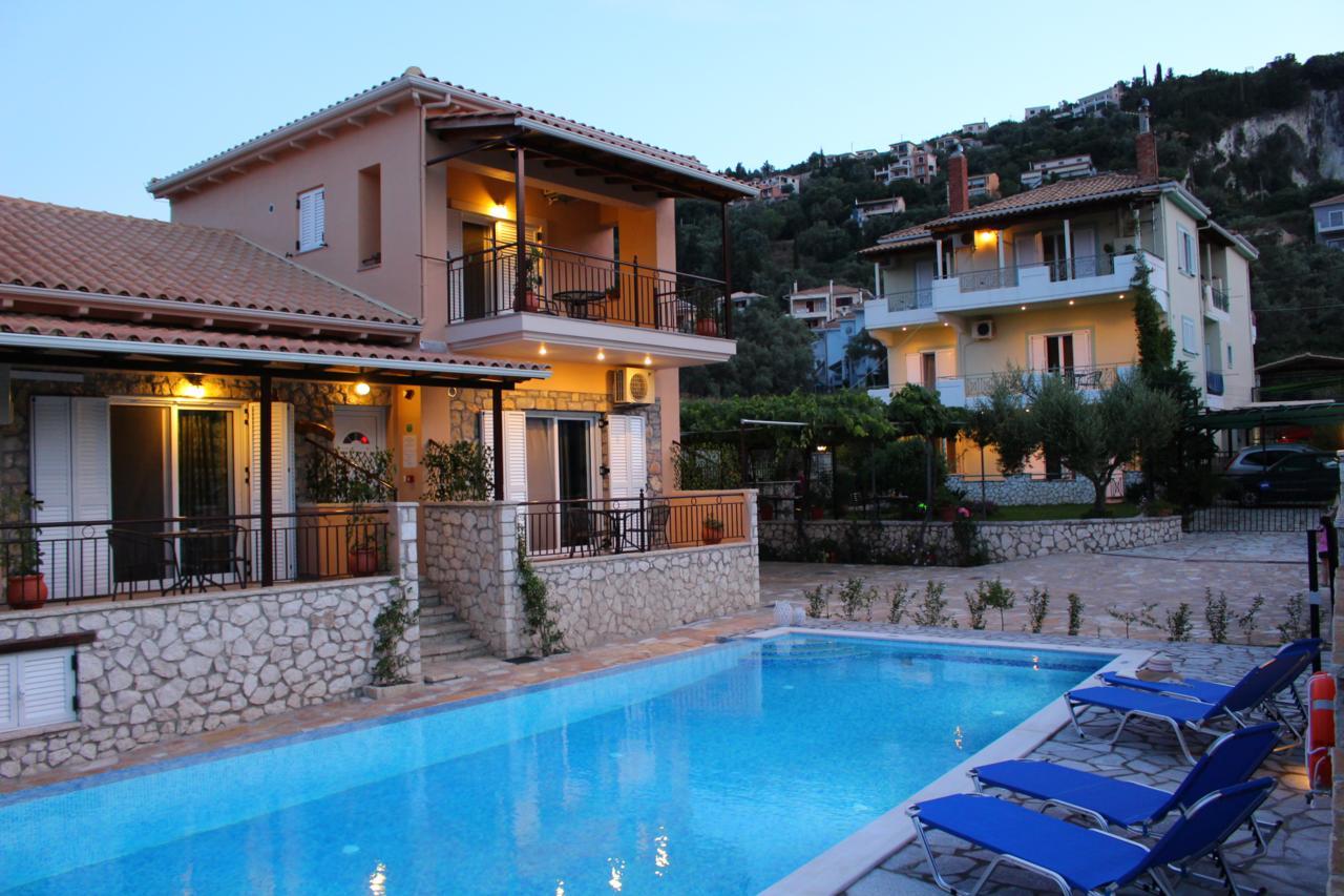 Alkionis Pool View Apartments Lefkáda المظهر الخارجي الصورة